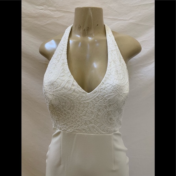 Lulu’s Size M Love Potion White Halter Maxi Dress - Picture 6 of 11